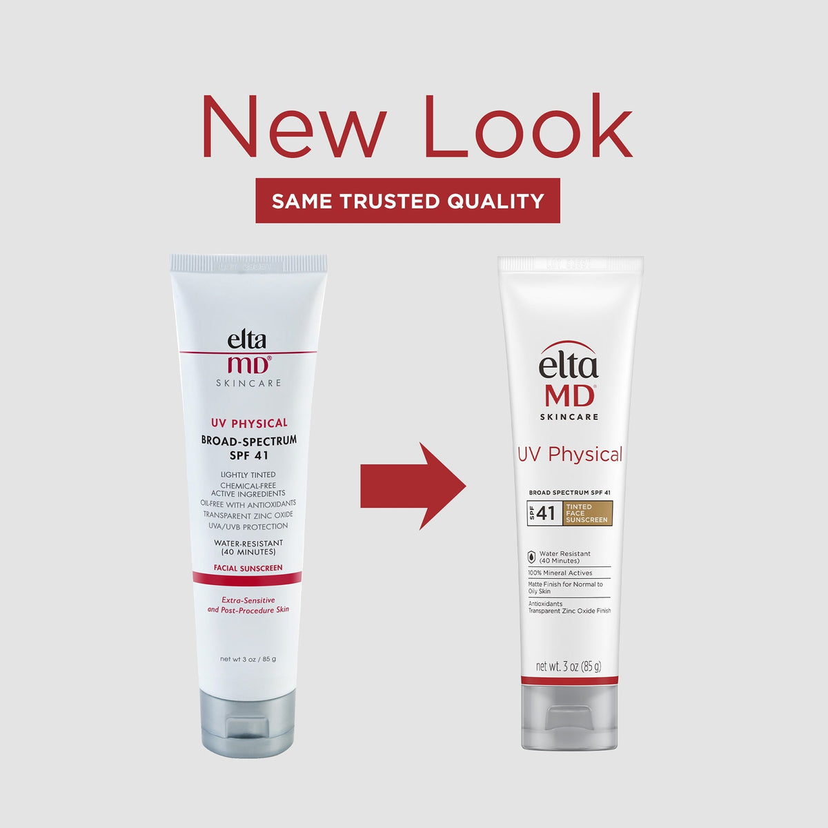 UV Physical Broad Spectrum SPF41 Tinted