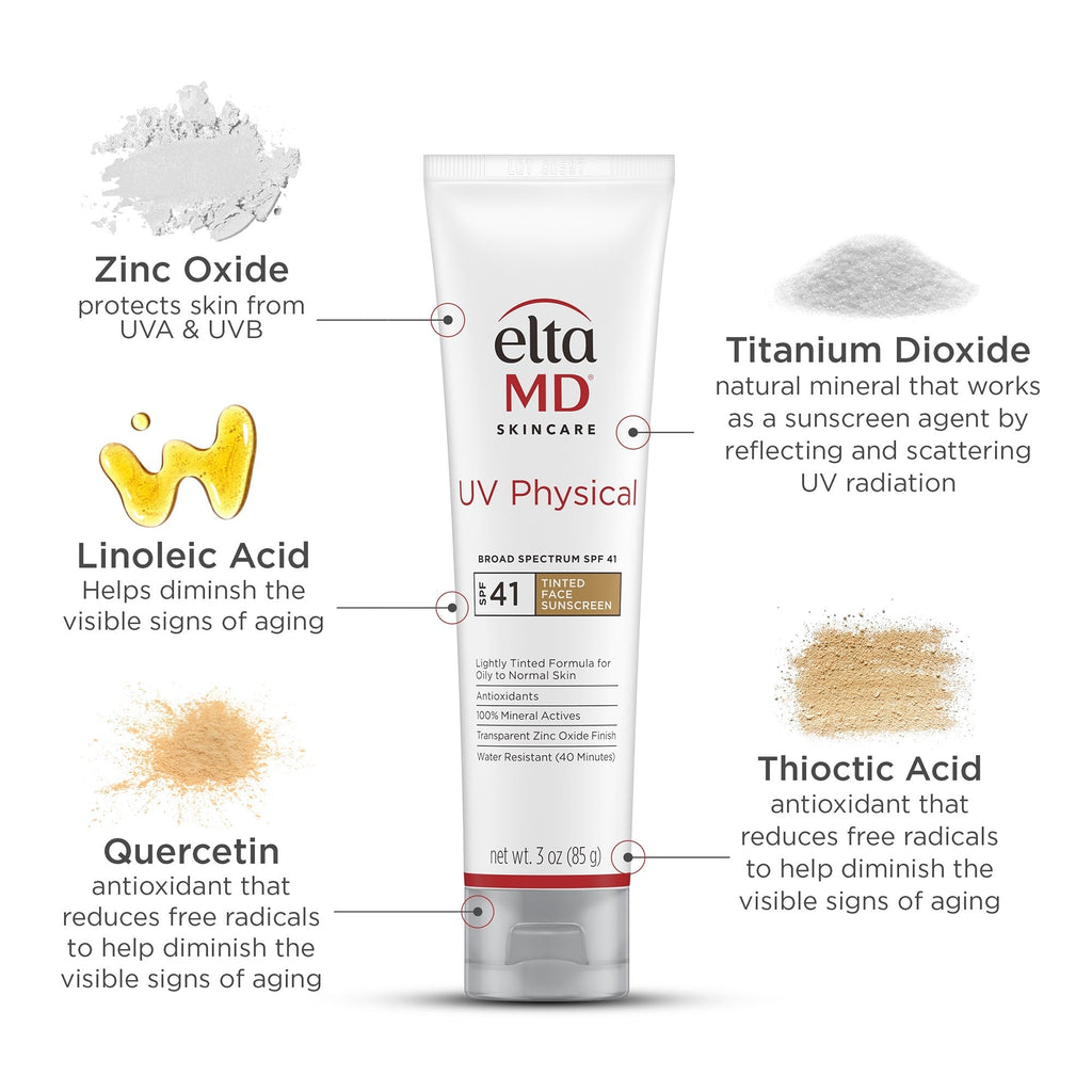 UV Physical Broad Spectrum SPF41 Tinted
